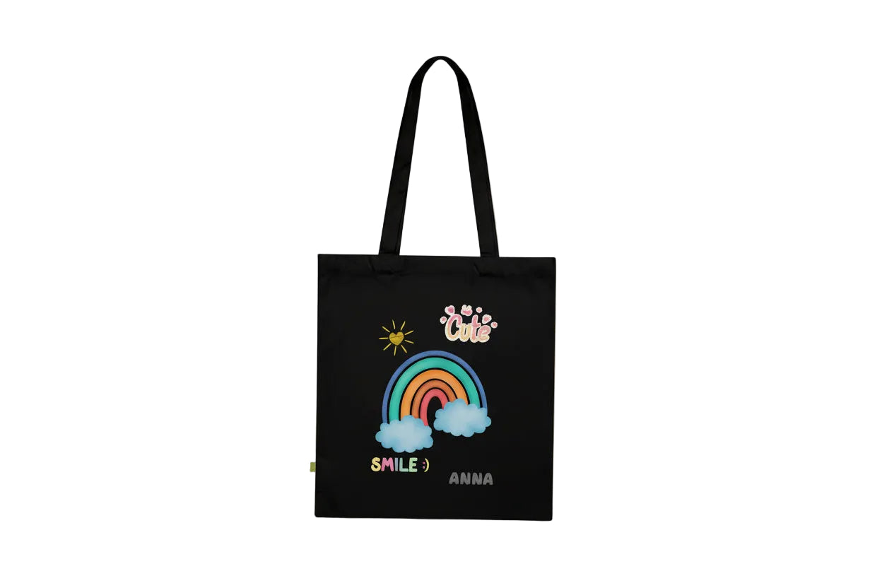 Tote Bag “Rainbow Smile” – Personnalisable